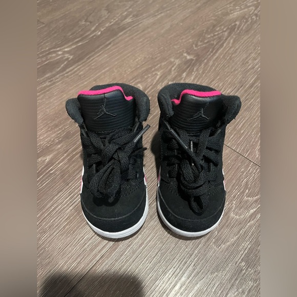 Jordan 5 Retro - Black/Pink/White (TD) - Picture 8 of 8